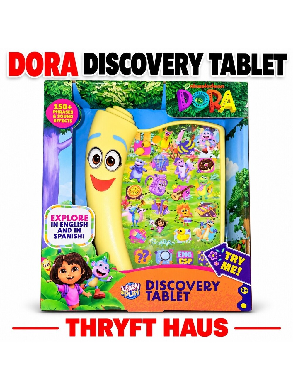 Nickelodeon Dora Discovery Tablet Educational Toy